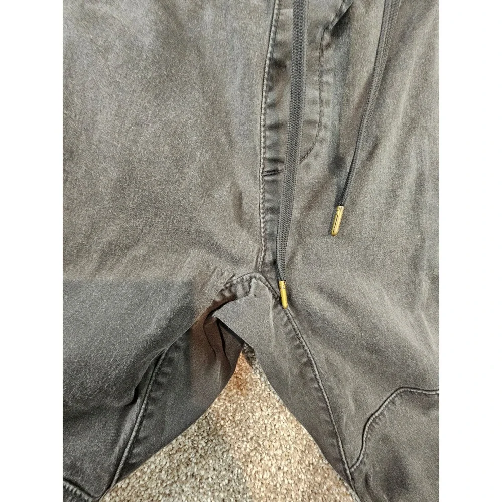 Hollister Advanced Stretch Skinny Jogger Mens Medium Washed Black Gray Pants - Picture 14 of 16